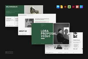 Minimal Proposal Presentation, a Presentation Template by Olion Lora