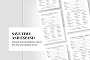 Facial Consultation Form Pdf, a Stationery Template by Snapybiz (Thumbnail 7 of 10)