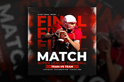 Match day social media flyers, a Social Media Template by Tanmoy Topu (Thumbnail 4 of 11)