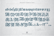 Archive German text, a Blackletter Font by Archive Type Fonts (Thumbnail 3 of 3)