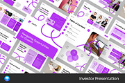 Financial Investor Keynote Templates, a Presentation Template by Fit-tee (Thumbnail 1 of 2)