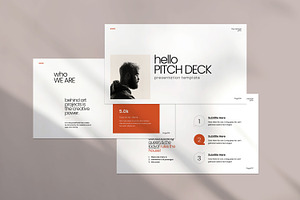 Minimal Pitch Deck Template