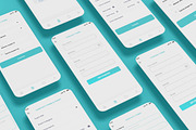 Contact Form, Contact us Screens App, an App Template by nagaredesignstudio (Thumbnail 1 of 2)