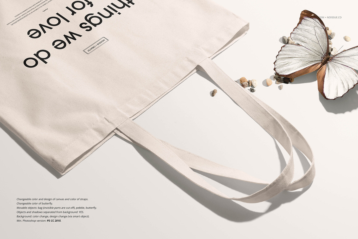Noissue Tote Bag Mockup Bundle, a Packaging Mockup by creatsy5 (Photo 9 of 67)