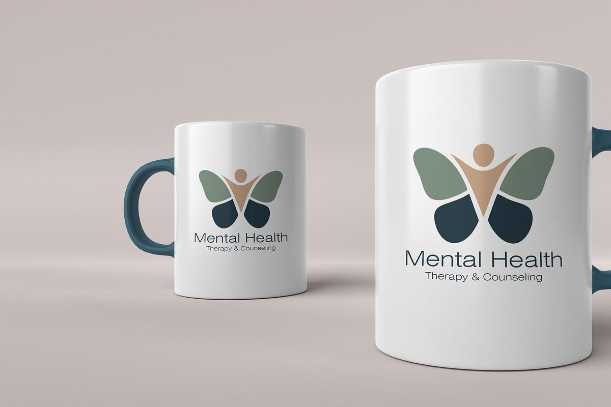 Mental Health Logo Design, a Branding & Logo Template by YUDesignStore (Photo 6 of 9)