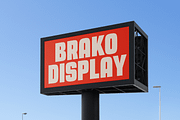 Brako – Bold Display Font, a Sans Serif Font by Vectorian (Thumbnail 3 of 7)
