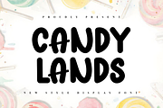 Candy Lands, a Script Font by InermediaSTUDIO (Thumbnail 1 of 6)