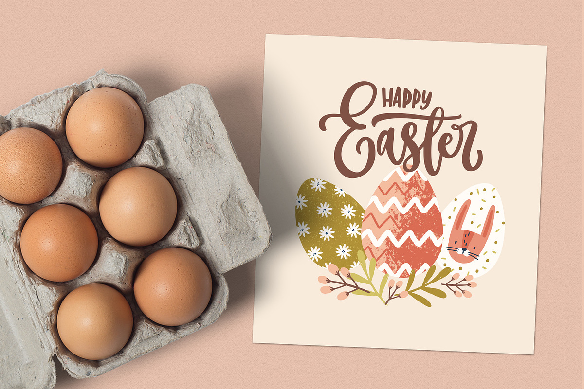 Easter greeting cards, a Decorative Illustration by Good Studio (Photo 2 of 3)