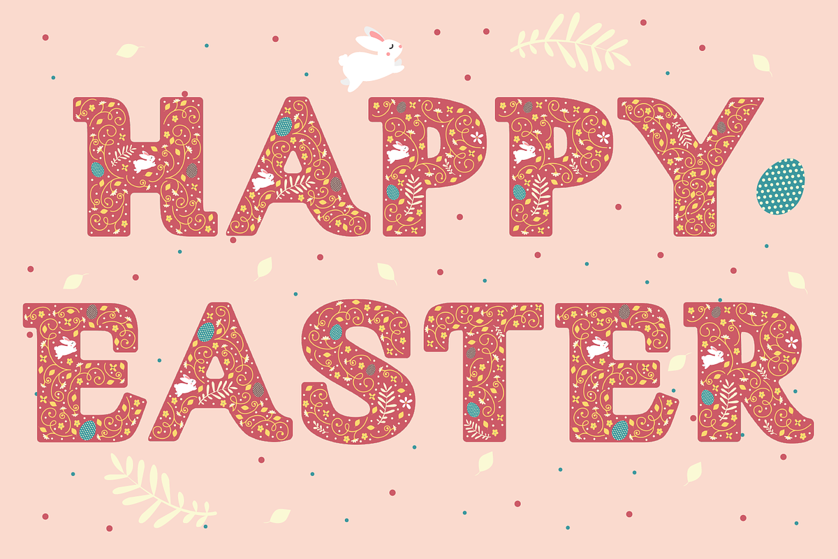 Easter Font preview 7