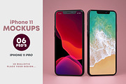 Set of iPhone 11 PRO Mockups, an iPhone Mockup by StyleMockups (Thumbnail 13 of 13)