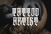Brigade, a Blackletter Font by Muntab_Art (Thumbnail 3 of 7)