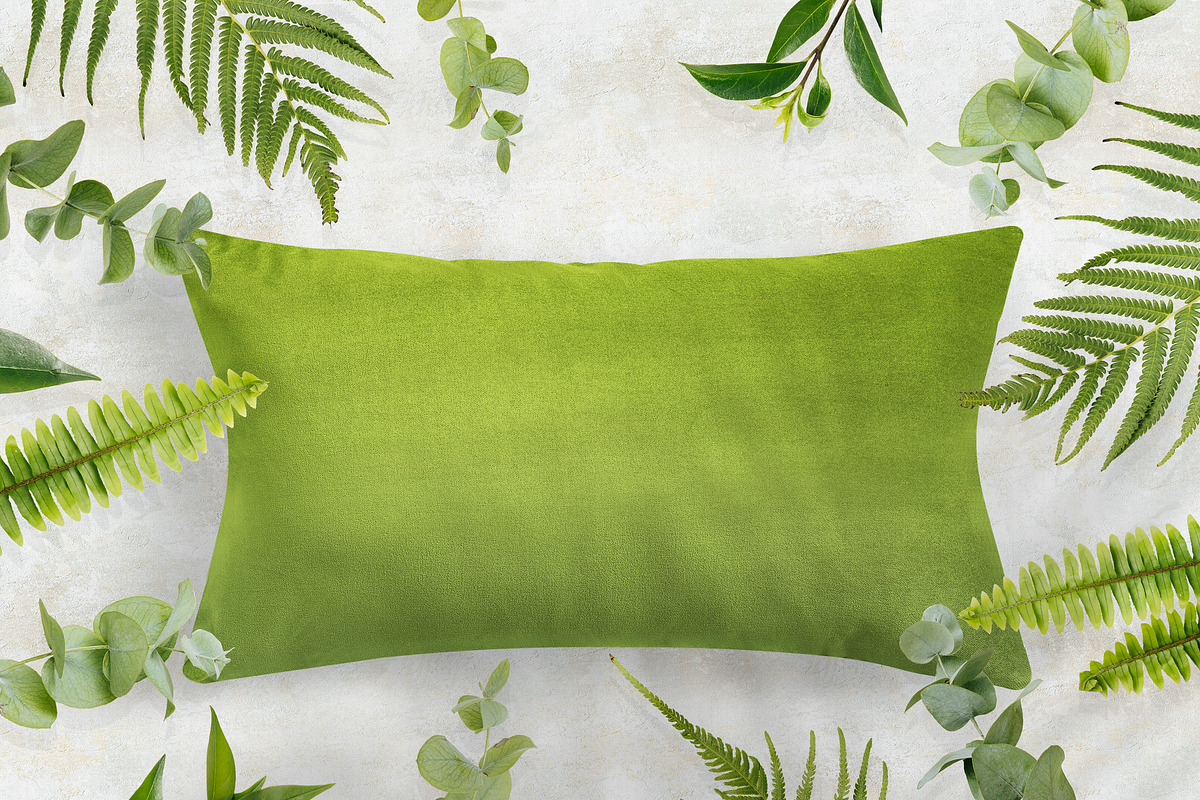Pillows vol.4: with floral elements, a Print Template by Mocca Mockups Store (Photo 24 of 29)