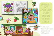 Fairyland clipart, patterns, designs, an Object Graphic by Lexi Claus (Thumbnail 8 of 9)