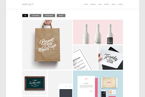 Instinct - Blog & Portfolio Theme