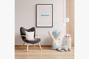 Kids frame mockup 005