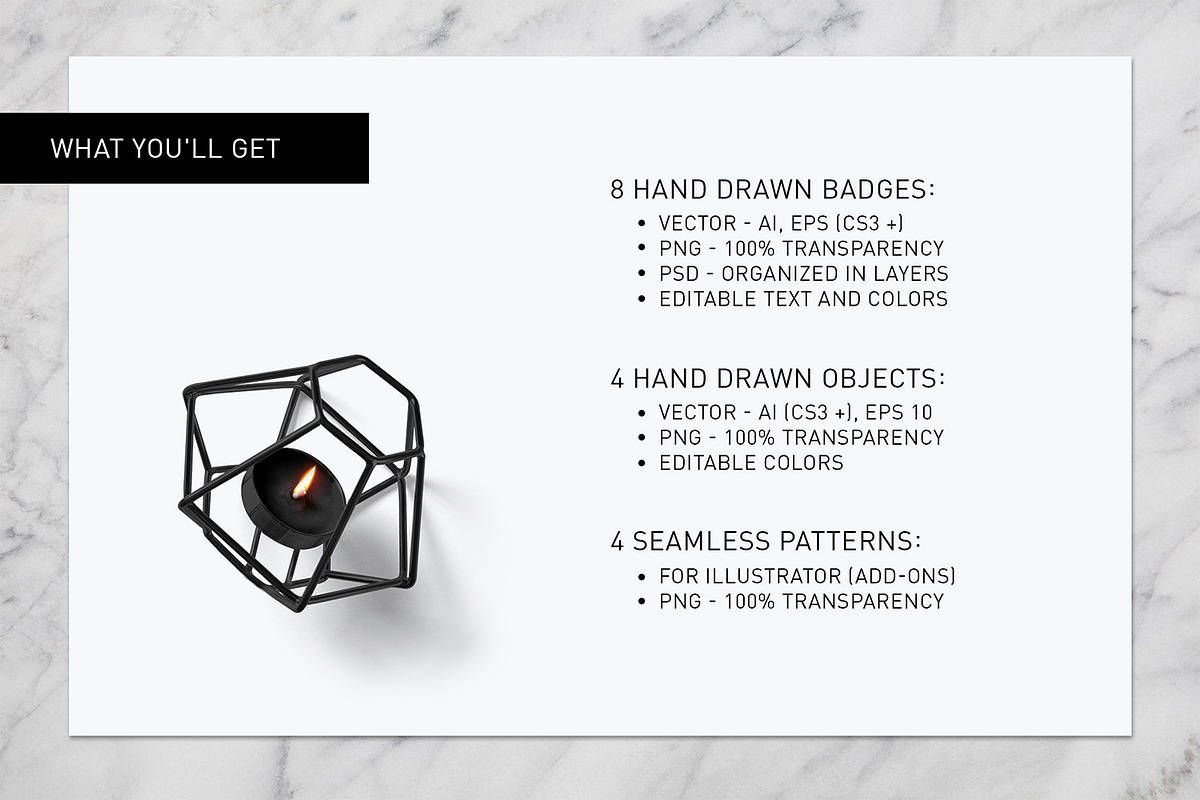 Good Shoes. 8 Inspirational Badges, a Branding & Logo Template by Cosmic Store (Photo 2 of 16)