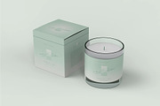 Candle with Box Mockup, an Advertising Mockup by skybluecreative (Thumbnail 2 of 2)