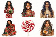 Christmas Market Clipart, an Illustration by OK Design (Thumbnail 2 of 5)