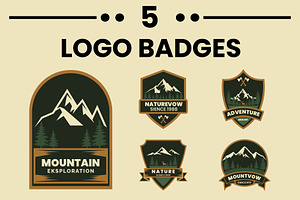 Bundles Vintage Adventure Logo Badge, a Branding & Logo Template by Artnivora.Std