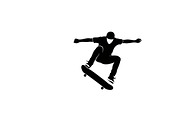 skateboard trick silhouettes showcas, an Illustration by Amazin_art (Thumbnail 9 of 31)