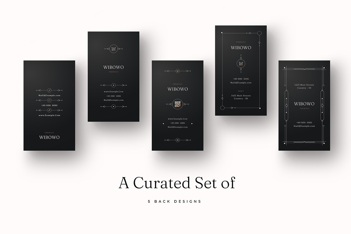 Tarot - Business Card Template, a Business Card Template by Ctrl space studio (Photo 2 of 9)