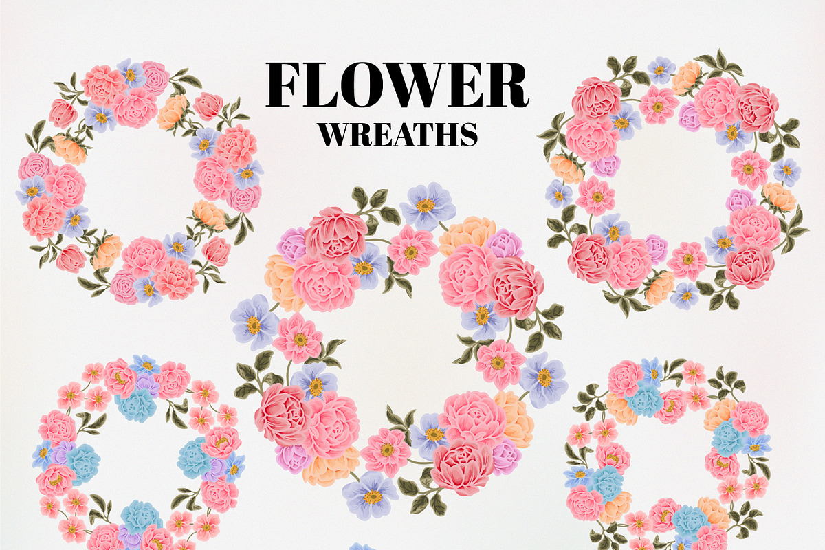 MAJESTIC FLORALS Clip Art Bundle, a Decorative Illustration by Artflorara (Photo 9 of 14)