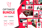 Optimize Modern Powerpoint Bundle, a Presentation Template by Reshapely (Thumbnail 1 of 28)