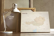 Le Tour du monde - Austria map, an Object Graphic by volume 1 visual design (Thumbnail 20 of 20)