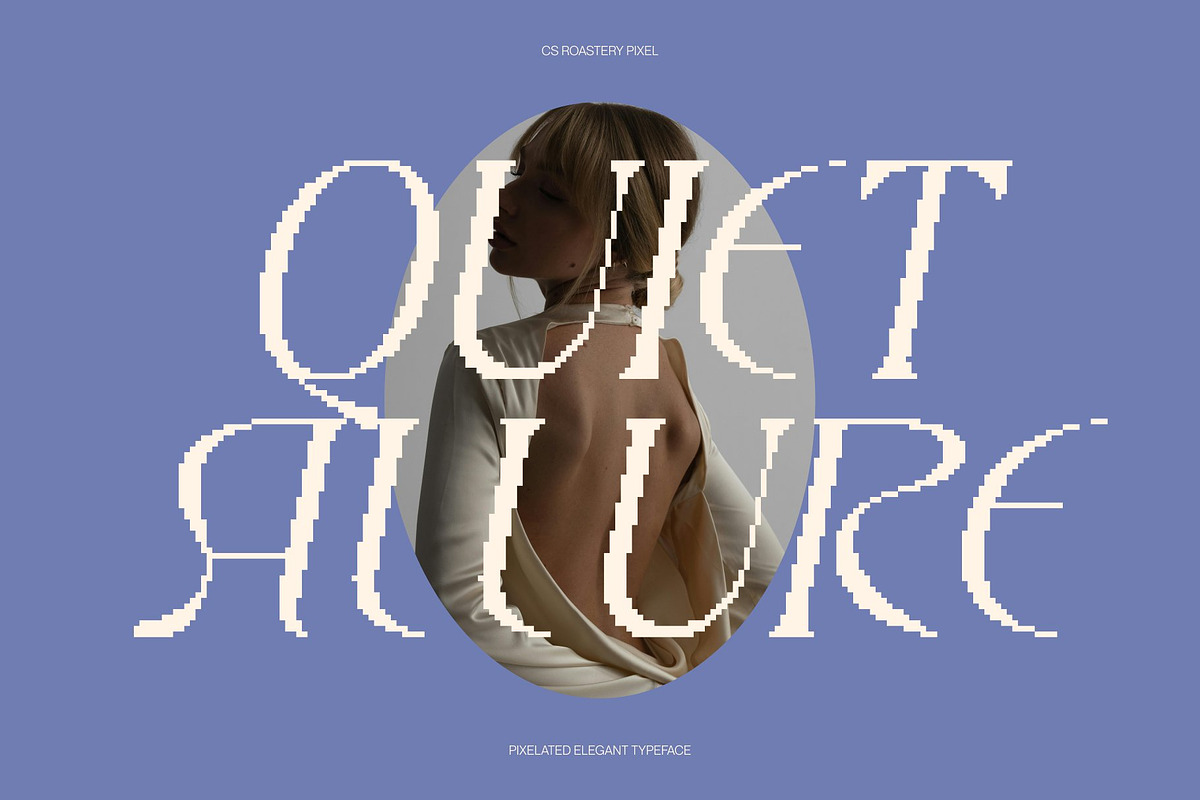 CS Roastery Pixel, a Serif Font by Craft Supply Co. (Photo 6 of 8)