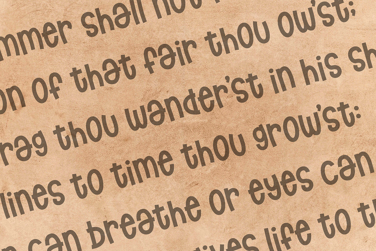 Hurdy Gurdy - a fun comic font!!!!, a Font by Little Type Factory (Photo 10 of 11)