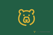Minimal Bear Head Icon Logo, a Branding & Logo Template by Vectorium Studio (Thumbnail 3 of 5)