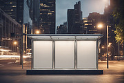 Bus Stop Billboard Advertising Mocku, an Advertising Mockup by 3djagan (Thumbnail 3 of 4)