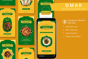 Ramadan Instagram Story & Canva, a Social Media Template by Attype