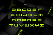 CubeQ, a Font by Kreabie (Thumbnail 5 of 6)