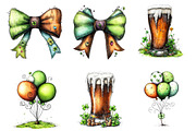Whimsical st patrick’s day clipart, an Illustration by SinaCreation (Thumbnail 9 of 11)