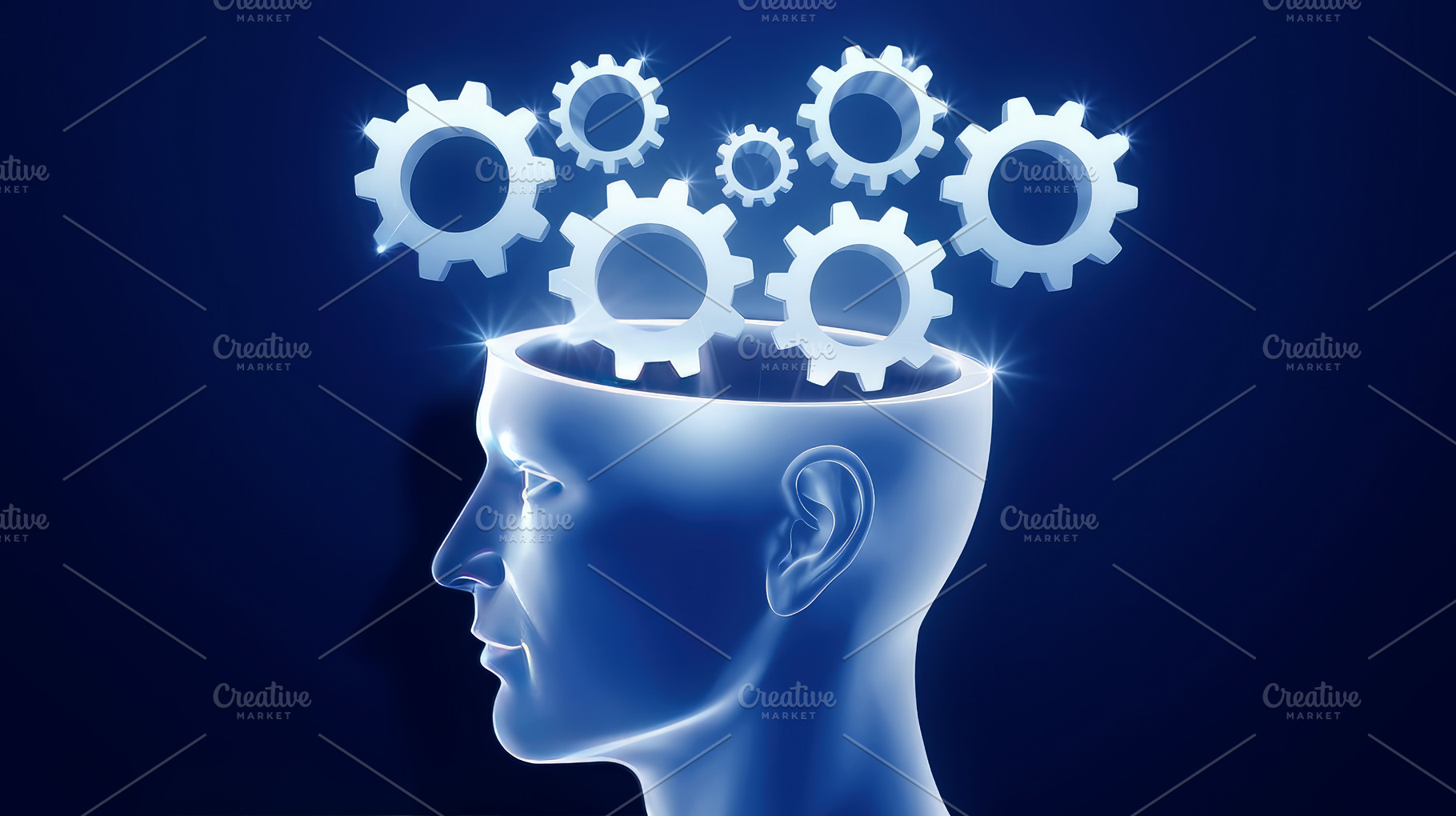 Creative thinking concept with menta, a Technology Photo by Perpis
