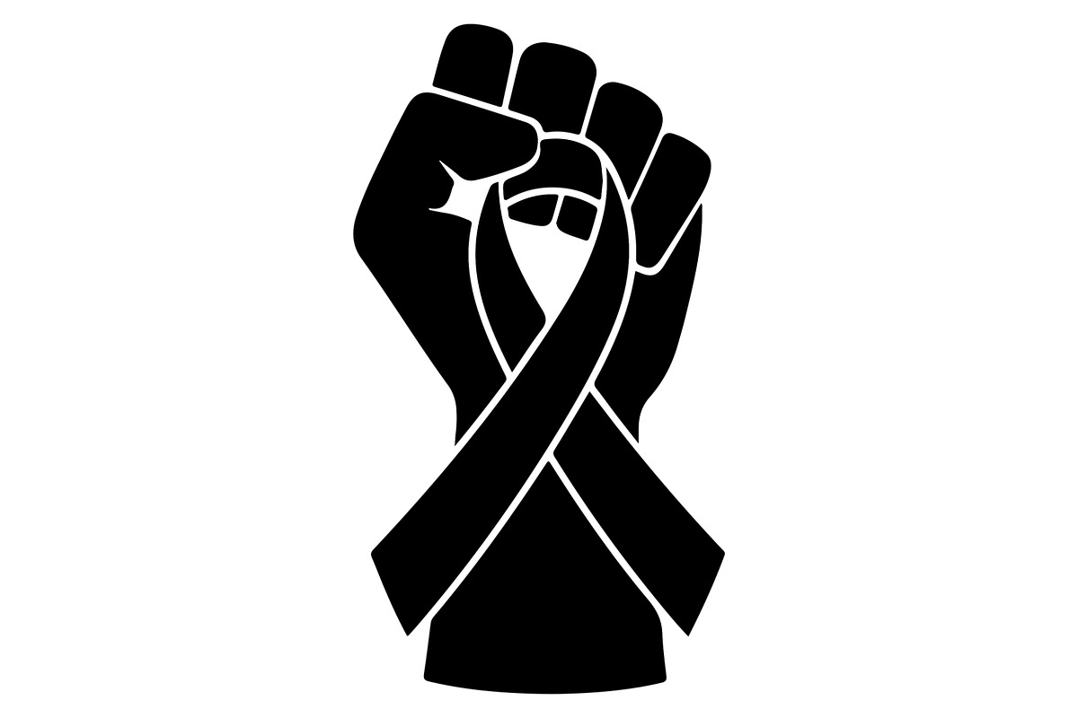 Cancer Awareness Day Silhouette Set, a Healthcare Illustration by balal (Photo 5 of 6)