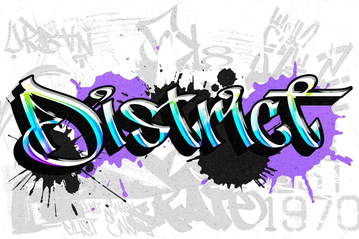 Aerolt - Street Art Graffiti Font, a Handwritten Font by Letterara (Photo 4 of 14)