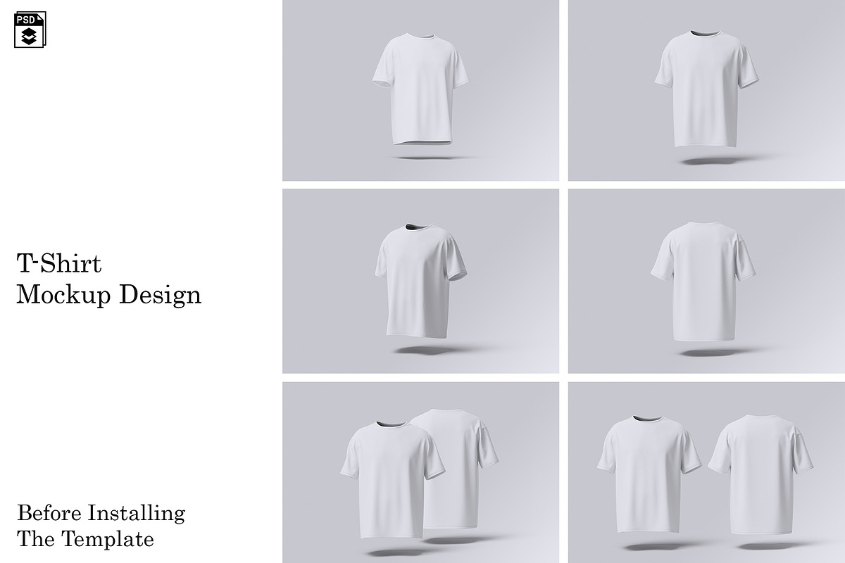 T-Shirt Mockup, a Shirt Mockup by Riel Concept (Photo 2 of 8)