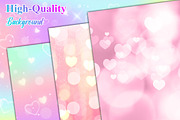 Valentine Bokeh Background, a Decorative Illustration by Digital Studio (Thumbnail 10 of 15)