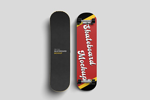 Skate Board Mockup