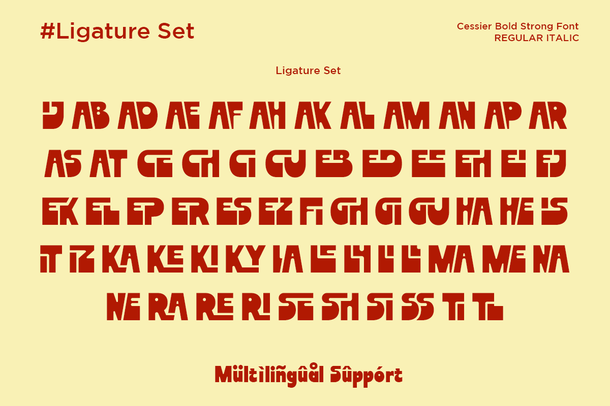 Cessier - Bold Strong Font, a Font by Say Studio (Photo 11 of 11)