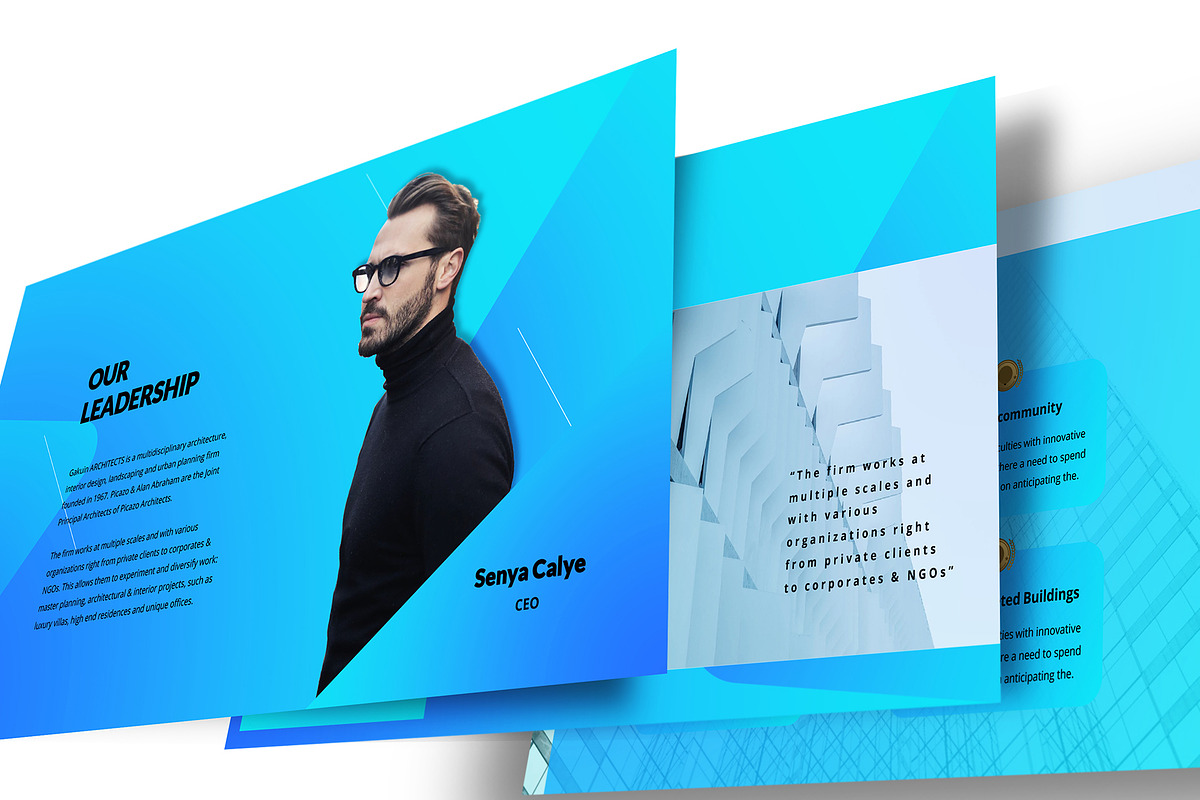 Roofed Corporate Powerpoint Template, a Presentation Template by temphall (Photo 4 of 8)