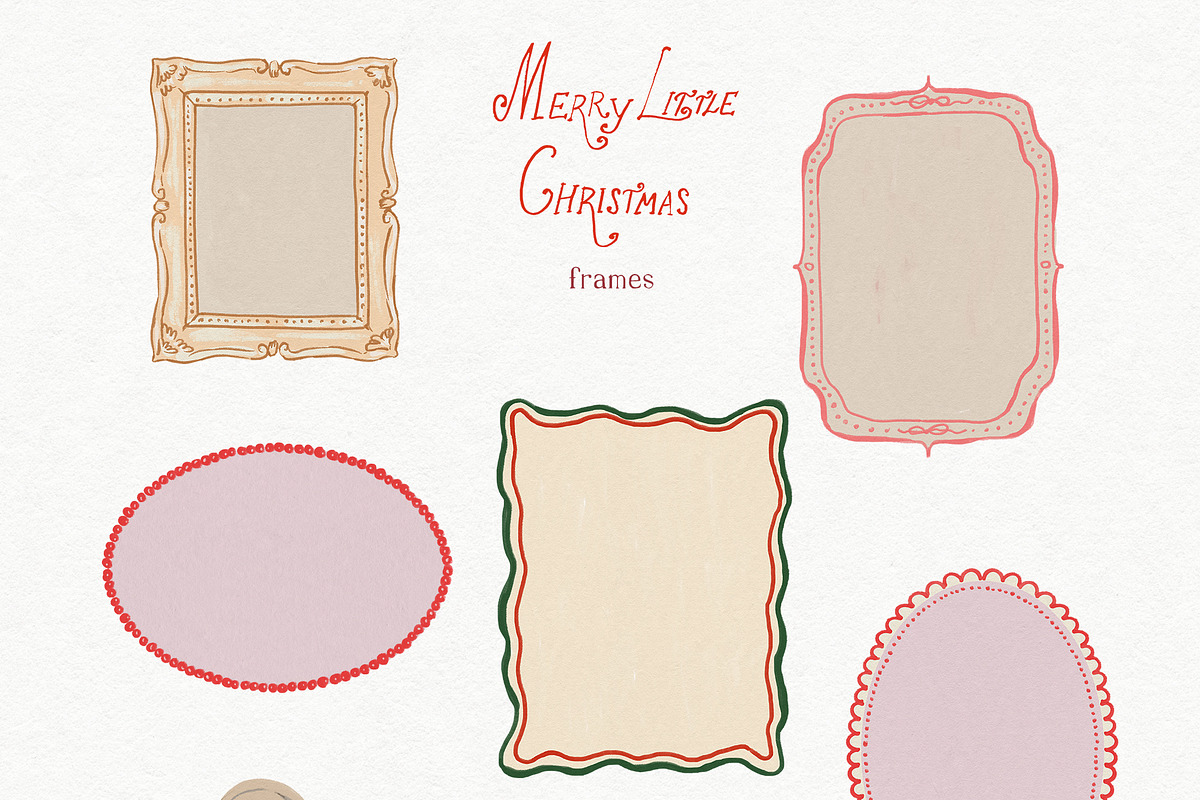 Vintage Christmas Illustrations, a Decorative Illustration by whiteheartdesign (Photo 17 of 22)