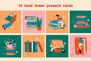 Love Books bundle, an Object Illustration by Virinaflora (Thumbnail 4 of 8)