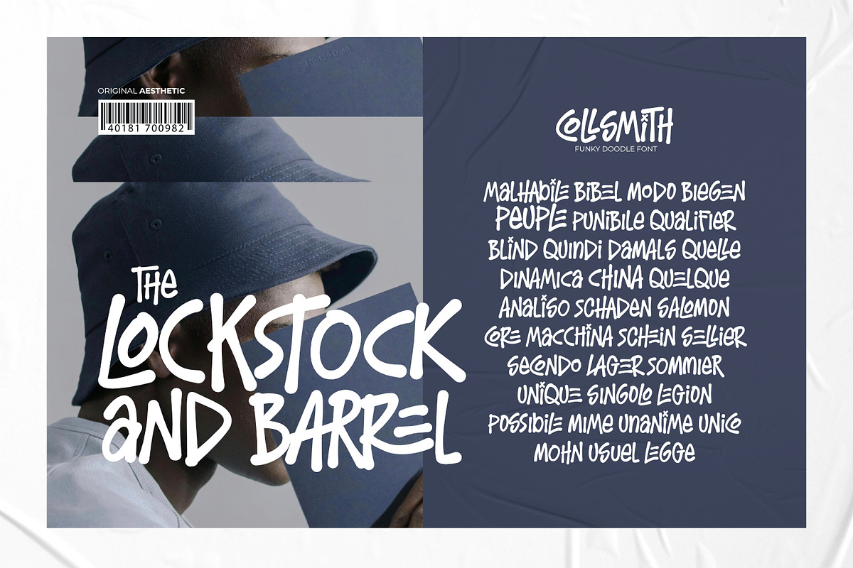 Collsmith - Funky Doodle Font, a Handwritten Font by ikiiko (Photo 4 of 7)