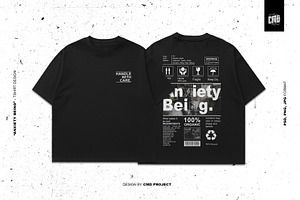 Anxiety Being - T-Shirt Design