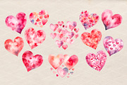 Valentine's day clipart and frames, an Illustration by VeronikaArt (Thumbnail 3 of 7)