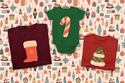 Retro Christmas Clipart & Graphics, a Seasonal Illustration by Paper Cherry (Thumbnail 18 of 21)