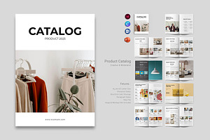 Product Catalog Template, a Brochure Template by ElvinPrint